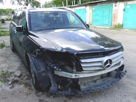 Продать битый автомобиль Mercedes GLK I (X204) на Автобитьё.ру