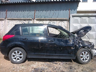 Продать битый автомобиль Ниссан Тиида на Автобитьё.ру